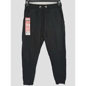 Obamaland Memeulous Small‎ Solid Black Sweat Pants Concert Ticket